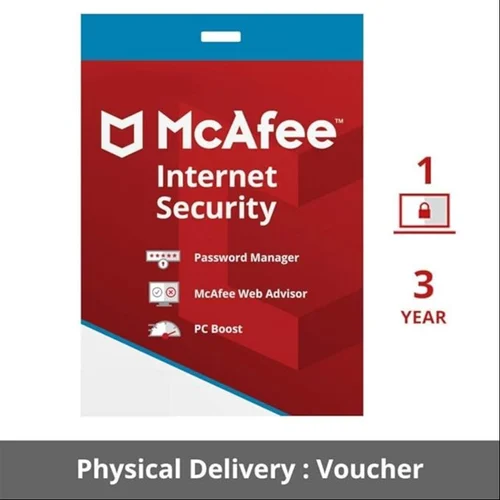 McAfee Internet Security 3 Year.