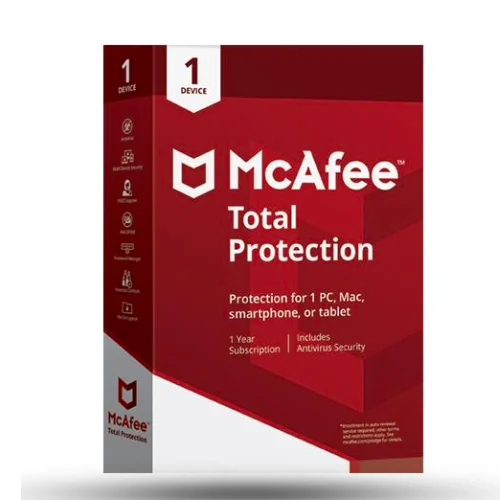 Mcafee Total Protection 1 Pc 1 Year