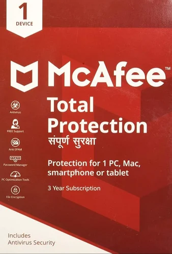 Mcafee Total Protection 3 Year