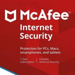 Mcafee Internet Security 1 year